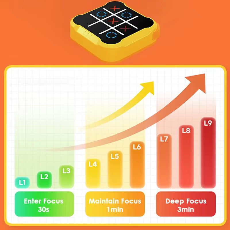 X and O Letters for Tic-Tac-Toe Electronic Trouble Board Game Board Games Chess Set Chess Board Game Portable Indoor Party For