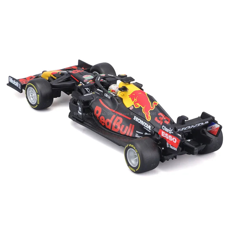 1:43 F1 Red Bull Racing Rb16B 2021 NO33 Alloy Luxury Vehicle Diecast Cars Model Toy Collection Gift