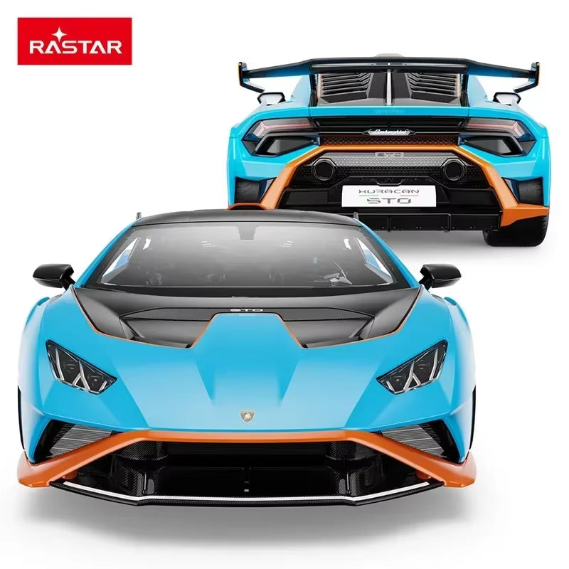 1:18 Lamborghini Huracan STO Supercar Diecast Car Model Toy Die Cast Model Car Collection Gifts for Adults Children G20