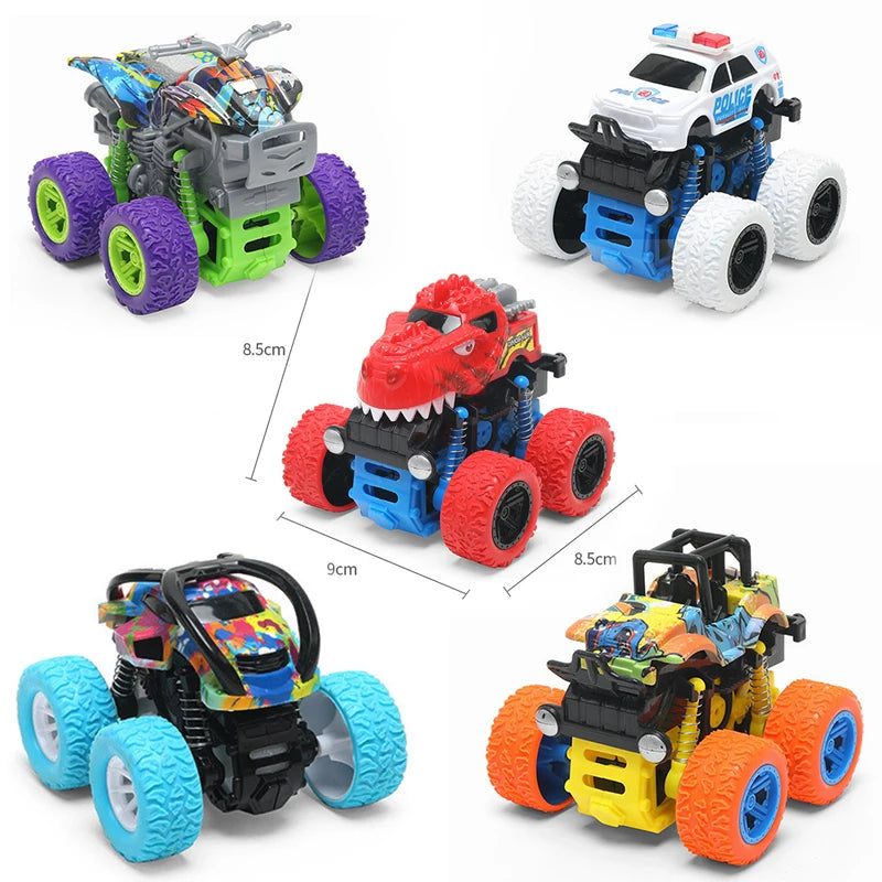 Clear Inventory and Sell Kid'S Cars Toys Trucks Inertia Suvs Friction Powered Cars Baby Boys Blaze Trucks at a Low Price