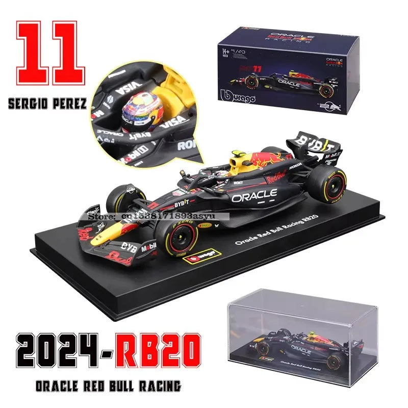 1:43 F1 Red Bull Racing Rb16B 2021 NO33 Alloy Luxury Vehicle Diecast Cars Model Toy Collection Gift