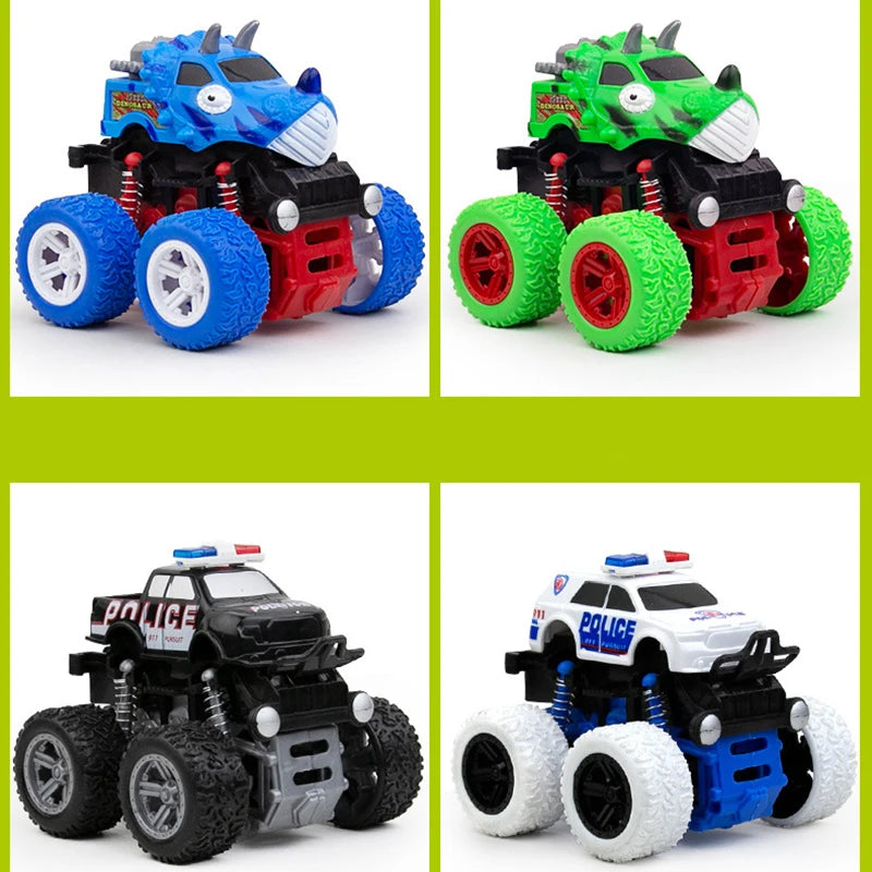 Clear Inventory and Sell Kid'S Cars Toys Trucks Inertia Suvs Friction Powered Cars Baby Boys Blaze Trucks at a Low Price
