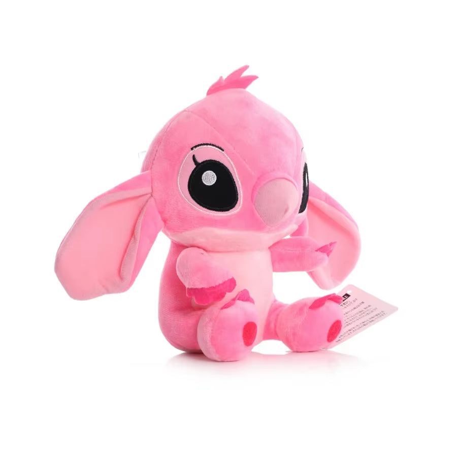 20Cm Original Plush Stitch Baby Movie Cartoon Model Doll Children Action Figures Stuffed Toys Pendant Gifts