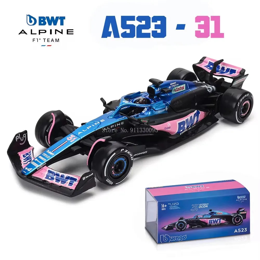 1:43 F1 Red Bull Racing Rb16B 2021 NO33 Alloy Luxury Vehicle Diecast Cars Model Toy Collection Gift