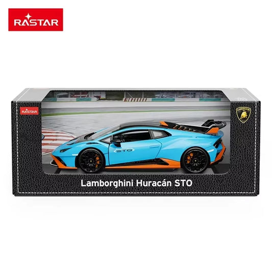 1:18 Lamborghini Huracan STO Supercar Diecast Car Model Toy Die Cast Model Car Collection Gifts for Adults Children G20